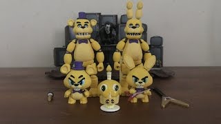 DRGs FNAF Custom Figures 1 Fredbears Family Diner Animatronics [upl. by Earleen958]