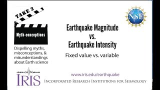 Earthquake Magnitude vs Intensity whats the difference [upl. by Ennovehs]