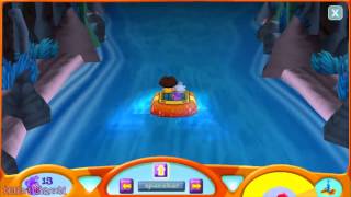 Doras River Raft Race Game  Dora The Explorer [upl. by Anselmi]