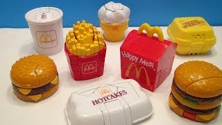 MCDONALDS 1990 MCDINO CHANGEABLES HAPPY MEAL WAVE 3 FULL COLLECTION TOY REVIEW [upl. by Benedict]