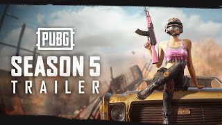 PUBG  Season 5 Gameplay Trailer [upl. by Adora857]