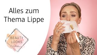 Lippe richtig schminken – Anleitung mit Olesja [upl. by Eldin]