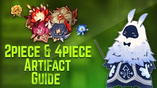 Genshin Impact 2 piece 4 piece Artifacts Set Guide and Explain in Hindi  Genshin Impact India [upl. by Eselrahc137]