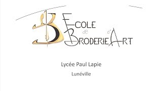 CAP BMA Broderie lunéville [upl. by Einnaej]