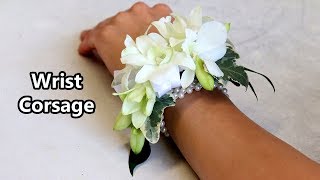 How To Make A Wrist Corsage [upl. by Trini11]