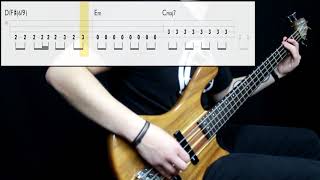 The Cranberries  Zombie Bass Cover Play Along Tabs In Video [upl. by Pyotr]