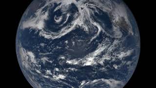 Background video of Earth slowly rotating for 1 Hour [upl. by Carlynne983]