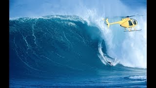 Big Wave Surfer Laird Hamilton rides 100 Foot Waves [upl. by Ramos]