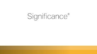 Significance  Learn more about your innate talents from Gallups Clifton StrengthsFinder [upl. by Nueormahc446]