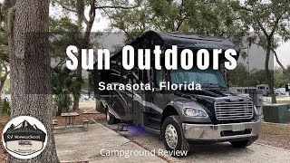 Sun Outdoors Sarasota RV Park Review [upl. by Nalac759]