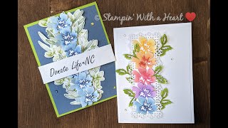 HandPenned Petals New in the 20212022 Stampin Up Annual Catalog [upl. by Yemrej]