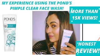 PondS Pimple Clear Face Wash Review Acne Best Face Wash For Acne [upl. by Nanci]