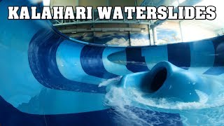 Kalahari Waterslides 4K [upl. by Nairrot272]