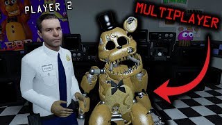 Ultimate Custom Night MULTIPLAYERFive Nights at Freddys Roleplay [upl. by Temhem]