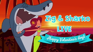 LIVE  Zig amp Sharko  ZIG amp SHARKO VALENTINES DAY [upl. by Mozelle]