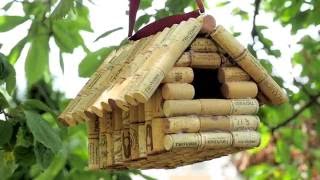 Wine Cork Birdhouse [upl. by Milena]