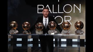 Leo Messi sixtime Ballon dOr winner [upl. by Dnartreb]