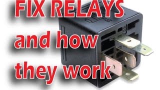 How Automotive RELAYS work and how to FIX them [upl. by Diandra]