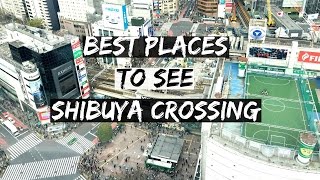 Top 5 Photo Spots Of Shibuya Scramble Crossing  渋谷スクランブル交差点のビューポイント5選 internationallyME [upl. by Annehs873]