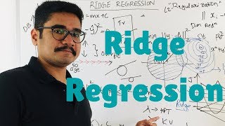 Machine Learning  Ridge Regression [upl. by Parnell383]