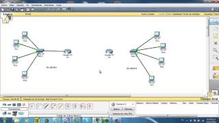 Redes Fibra Optica Packet Tracer [upl. by Eirlav]