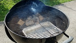 How To Set Up A Charcoal Grill For Smoking [upl. by Suravart262]