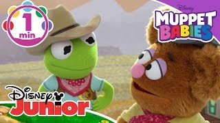 Muppet Babies  Song  Cowboy Kermit 🎶  Disney Kids [upl. by Yzzo973]