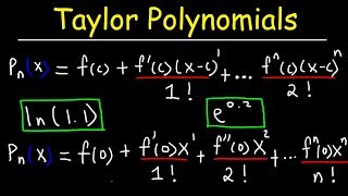 Taylor Polynomials amp Maclaurin Polynomials With Approximations [upl. by Ellissa]