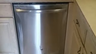 New GE Dishwasher install and features [upl. by Salmon583]