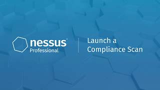 Launch a Compliance Scan in Nessus Professional [upl. by Nylaroc]