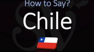 How to Pronounce Chile CORRECTLY [upl. by Stead557]