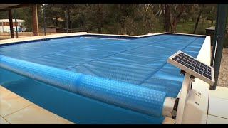 The Daisy Power Electric Pool Cover Roller Explained [upl. by Lettie]