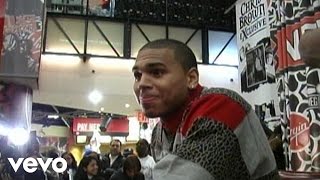 Chris Brown  Exclusive In Store Footage [upl. by Adlanor]