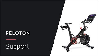 Getting Started With Your Bike  Peloton Support [upl. by Renruojos]