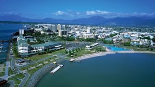 Cairns Tour  Esplanade Lagoon amp Harbor amp Pier Nightlife [upl. by Dloniger482]