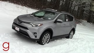 2017 Toyota RAV4 Limited AWD  Road Test amp Review [upl. by Ahtibat108]