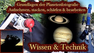 Grundlagen der Planetenfotografie  Teleskop  Astronomie [upl. by Adnolaj]