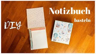 ☀️💞 DIY Notizbuch ☀️💞 [upl. by Nerual]