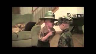 Kids and the Military 5 Awesome Clips [upl. by Welcy204]