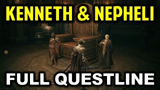 Elden Ring Kenneth Haight amp Nepheli Louxs Full Questline Walkthrough [upl. by Violeta96]