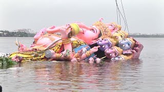 Khairatabad Ganesh Nimajjanam  Khairatabad Ganesh Immersion 2019 Full Video LIVE [upl. by Bergstrom]