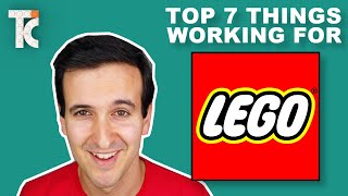 TOP 7 things of working for LEGO [upl. by Ikim911]