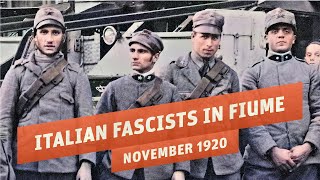 Italian ProtoFascists Occupy Fiume  The Adriatic Question I THE GREAT WAR 1920 [upl. by Mari]