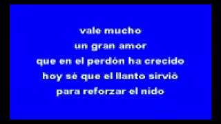 vale mas un buen amor vicente fernandez karaoke240p H 264 AAC [upl. by Hanzelin]