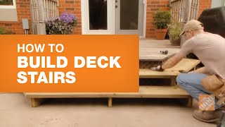 How To Build Stairs To A Deck The Easy Way [upl. by Berton]