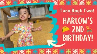 Harlow’s 2nd Birthday Fiesta 🪅 🌮 [upl. by Myra]