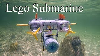 Lego Submarine MOC Atlantic Ocean Adventure [upl. by Ellmyer]