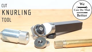 Universal cut knurling tool [upl. by Sallyann]