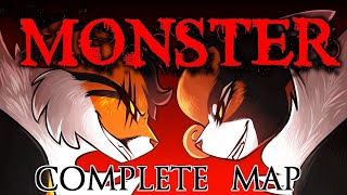 MONSTER  Complete Mapleshade and Evil Spottedleaf Underrated Animator MAP CW Blood [upl. by Anchie887]