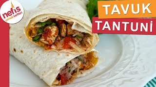 EVDE PRATİK Tavuk Tantuni Yapımı [upl. by Yelahc]